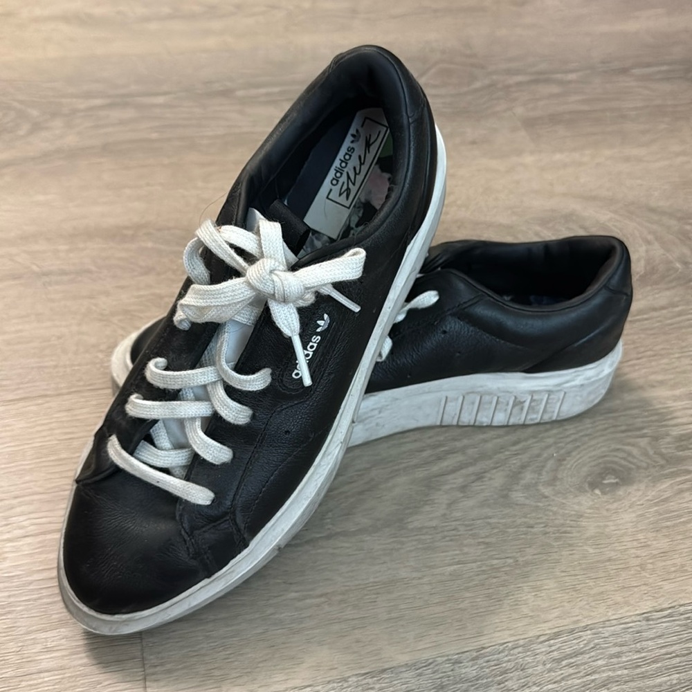 Adidas Sleek Leather Sneakers